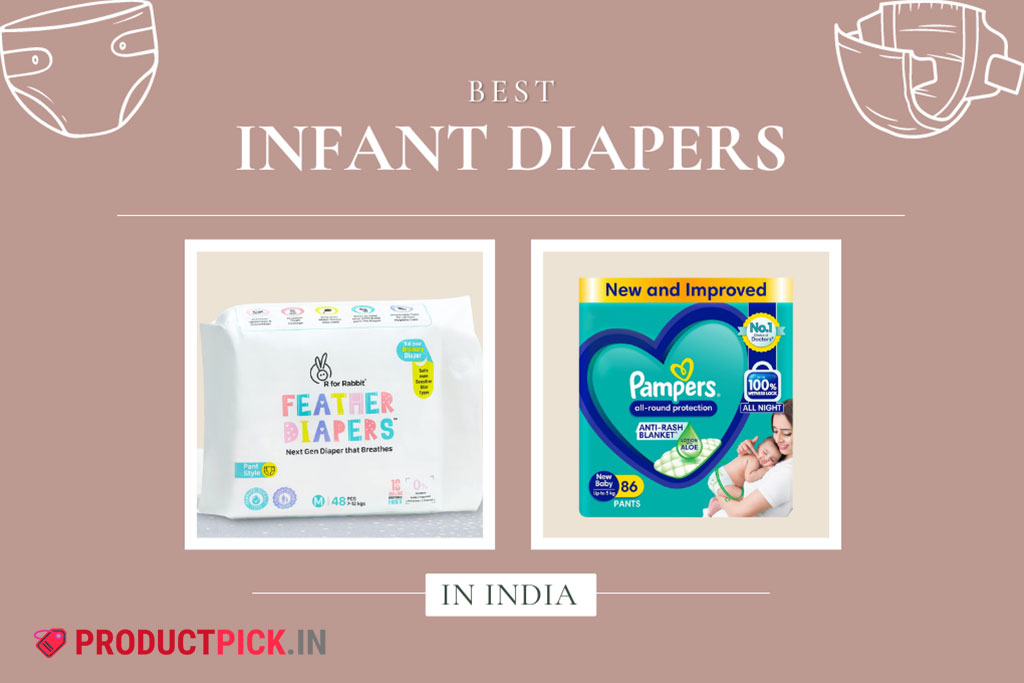 12 Best Infant Diapers in India 2024: Pampers, Huggies