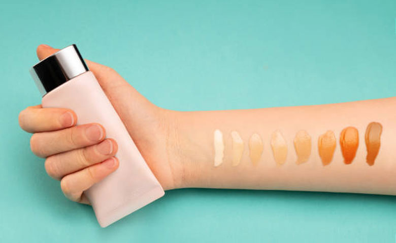 Shade Range of Oil-Free Foundation